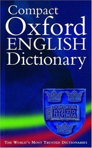 Image du vendeur pour Compact Oxford English Dictionary of Current English mis en vente par WeBuyBooks