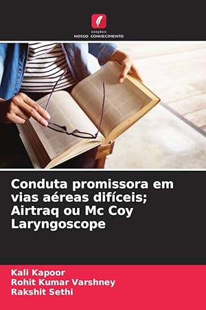 Immagine del venditore per Conduta promissora em vias areas difceis Airtraq ou Mc Coy Laryngoscope venduto da moluna
