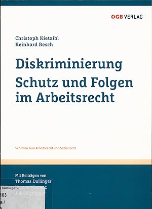 Seller image for Diskriminierung - Schutz und Folgen im Arbeitsrecht for sale by avelibro OHG