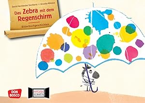 Bild des Verkufers fr Das Zebra mit dem Schirm. Kamishibai Bildkartenset zum Verkauf von moluna