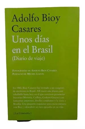 UNOS DIAS EN EL BRASIL (Diario de Viaje)(Spanish Edition)