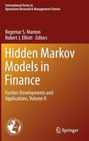 Image du vendeur pour Hidden Markov Models in Finance : Further Developments and Applications mis en vente par GreatBookPricesUK