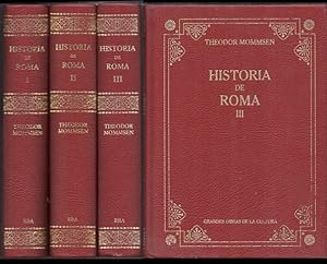 HISTORIA DE ROMA - 3 TOMOS