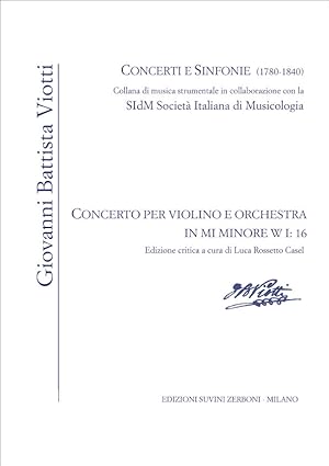 Concerto per violino e orchestra in MI min W I:16