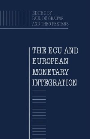 Seller image for The ECU and European Monetary Integration [Paperback ] for sale by booksXpress