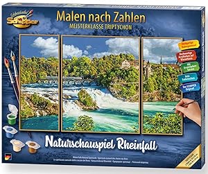 Malen nach Zahlen - Naturschauspiel Rheinfall