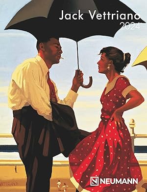 Bild des Verkufers fr Jack Vettriano 2024 - Diary - Buchkalender - Taschenkalender - Kunstkalender - 16,5x21,6 zum Verkauf von moluna