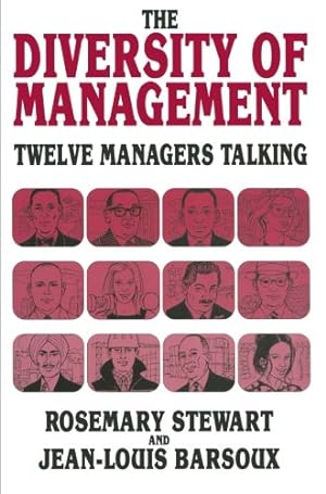 Bild des Verkufers fr The Diversity of Management: Twelve Managers Talking by Barsoux, Jean-Louis [Paperback ] zum Verkauf von booksXpress