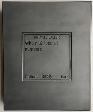 Bild des Verkufers fr Who r u? lost all numbers. zum Verkauf von Tim Byers Art Books