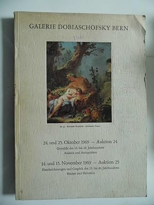 GALERIE DOBIASCHOFSKY BERN 24. und 25. Oktober 1969 - Auktion 24 ASIATICA UND ANTIQUITATEN