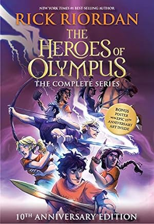 Imagen del vendedor de The Heroes of Olympus Paperback Boxed Set (10th Anniversary Edition) by Riordan, Rick [Paperback ] a la venta por booksXpress