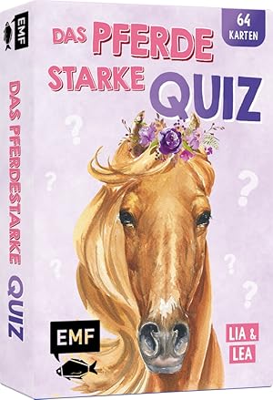 Bild des Verkufers fr Kartenspiel: Das pferdestarke Quiz von den beliebten Social-Media-Stars Lia und Lea - # ponylife zum Verkauf von moluna