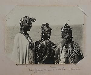 Album with 67 Early Original Photographs (Gelatin Silver photos and Cyanotypes) of French Sudan, ...