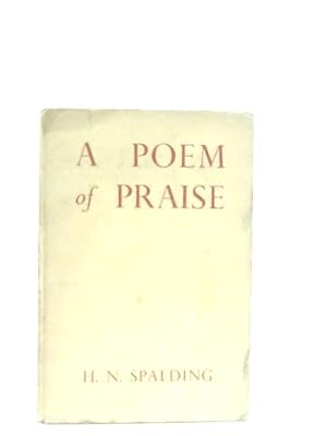 Imagen del vendedor de A Poem of Praise a la venta por World of Rare Books