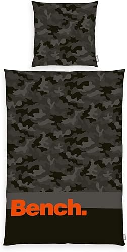 Herding 4412607050 - Bench Bettwaesche camouflage/Tarnmuster, 80 x 80 cm, 135 x 200 cm