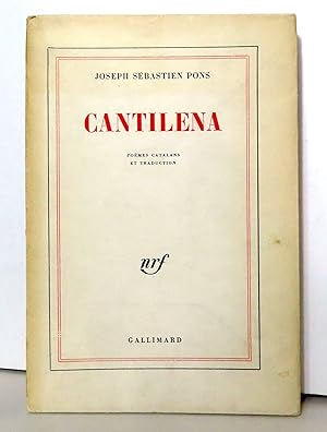 Cantilena, poèmes catalans.