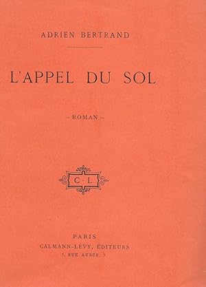 Image du vendeur pour L'Appel du Sol mis en vente par Librairie Walden