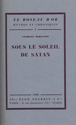 Image du vendeur pour Sous le soleil de Satan mis en vente par Librairie Walden