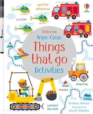 Seller image for Wipe-Clean Things That Go Activities for sale by Smartbuy