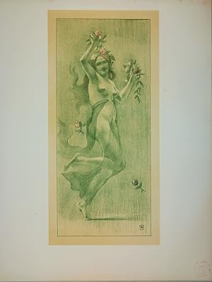 L'estampe Moderne ,Danse, Lithographie Originale