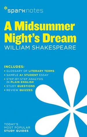 Seller image for A Midsummer Night's Dream SparkNotes Literature Guide (SparkNotes Literature Guide Series) by SparkNotes, Shakespeare, William [Paperback ] for sale by booksXpress