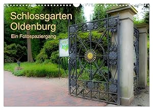 Seller image for Schlossgarten Oldenburg. Ein Fotospaziergang (Wandkalender 2024 DIN A3 quer), CALVENDO Monatskalender for sale by moluna