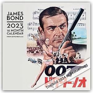 Bild des Verkufers fr James Bond 2024 - 16-Monatskalender zum Verkauf von moluna