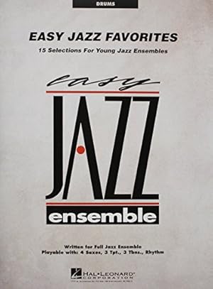 Immagine del venditore per Easy Jazz Favorites: Drums, Level 2 (Easy Jazz Ensemble) by Hal Leonard Publishing [Paperback ] venduto da booksXpress