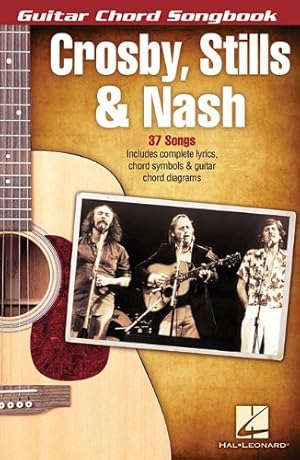 Seller image for Crosby, Stills & Nash - Guitar Chord Songbook (Guitar Chord Songbooks) by David Crosby, Stephen Stills, Graham Nash [Paperback ] for sale by booksXpress