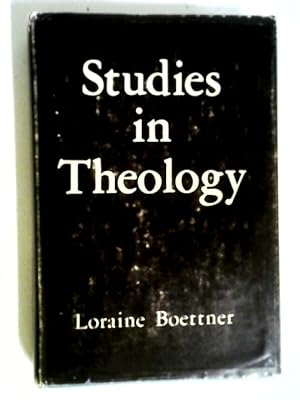 Bild des Verkufers fr Studies In Theology zum Verkauf von World of Rare Books