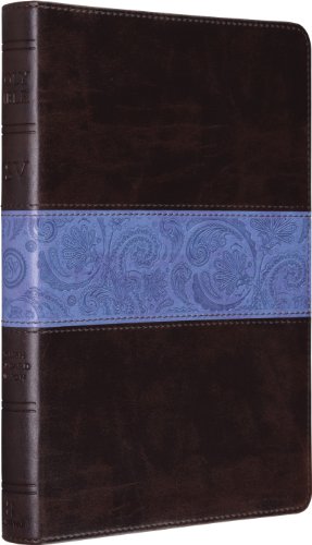 Imagen del vendedor de ESV Thinline Bible (TruTone, Chocolate/Blue, Paisley Band) by ESV Bibles by Crossway [Imitation Leather ] a la venta por booksXpress