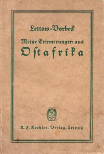 Seller image for Meine Erinnerungen aus Ostafrika;(= Deutsche Denkwrdigkeiten) for sale by Antiquariat Kastanienhof