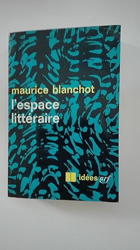 Image du vendeur pour L'espace littraire mis en vente par Librairie Sabine Leschevin