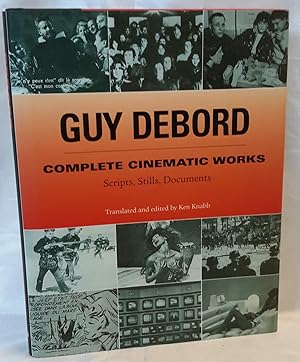 Imagen del vendedor de Guy Debord. Complete Cinematic Works. Scripts, Stills, Documents. FIRST EDITION. a la venta por Addyman Books