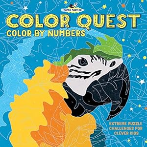 Seller image for Color Quest: Color By Numbers: Extreme Puzzle Challenges for Clever Kids (Puzzle Masters) by Learmonth, Amanda [Paperback ] for sale by booksXpress