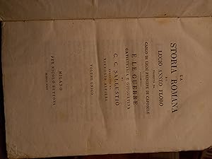 La Storia romana di Lucio Anneo Floro tradotta da Carlo di Lignì principe di Caposele, e Le guerr...