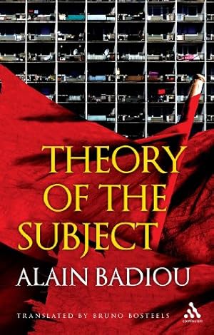 Immagine del venditore per Theory of the Subject [Soft Cover ] venduto da booksXpress