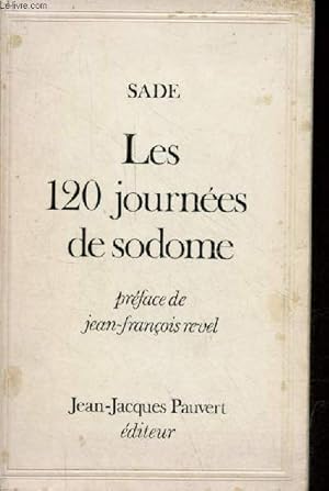 Image du vendeur pour Les 120 journes de sodome. mis en vente par Le-Livre