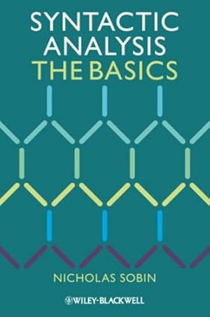 Image du vendeur pour Syntactic Analysis: The Basics by Sobin, Nicholas [Paperback ] mis en vente par booksXpress