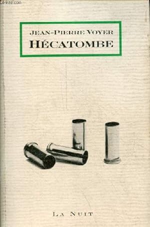 Image du vendeur pour Hcatombe. mis en vente par Le-Livre