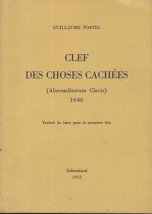 Image du vendeur pour Clef des choses caches : (Absconditorum clavis) 1646 mis en vente par PRISCA