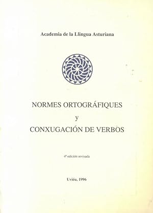 Image du vendeur pour NORMES ORTOGRFIQUES Y CONXUGACIN DE VERBOS. mis en vente par Librera Anticuaria Galgo