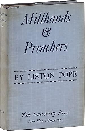 Millhands and Preachers, a Study of Gastonia