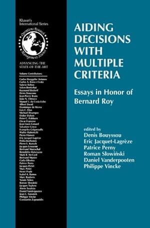 Seller image for Aiding Decisions with Multiple Criteria: Essays in Honor of Bernard Roy (International Series in Operations Research & Management Science) [Paperback ] for sale by booksXpress