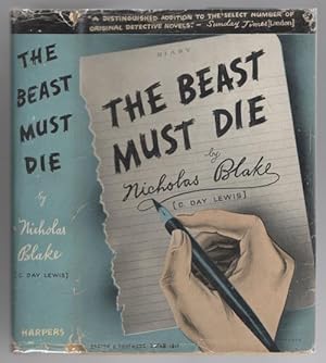 Imagen del vendedor de The Beast Must Die by Nicholas Blake (First Edition) a la venta por Heartwood Books and Art
