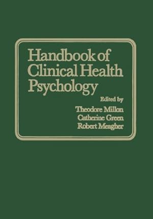 Seller image for Handbook of Clinical Health Psychology by Green, C. [Paperback ] for sale by booksXpress