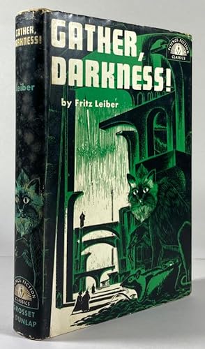 Gather, Darkness! by Fritz Leiber (Grosset & Dunlap) Signed