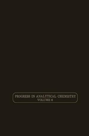 Seller image for Applications of the Newer Techniques of Analysis (Progress in Analytical Chemistry) [Paperback ] for sale by booksXpress