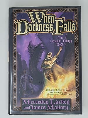 Seller image for When Darkness Falls (The Obsidian Trilogy, Book 3) for sale by Cross Genre Books