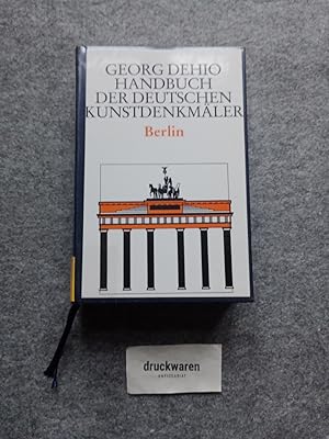 Bild des Verkufers fr Berlin. Handbuch der deutschen Kunstdenkmler. zum Verkauf von Druckwaren Antiquariat